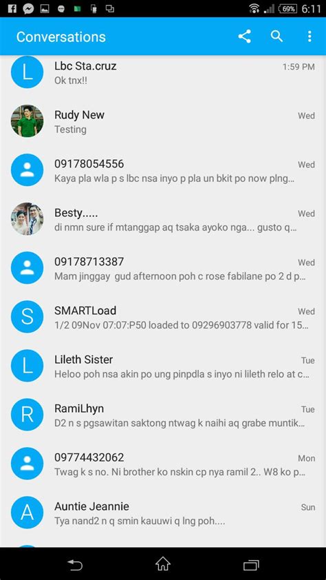 free text philippines